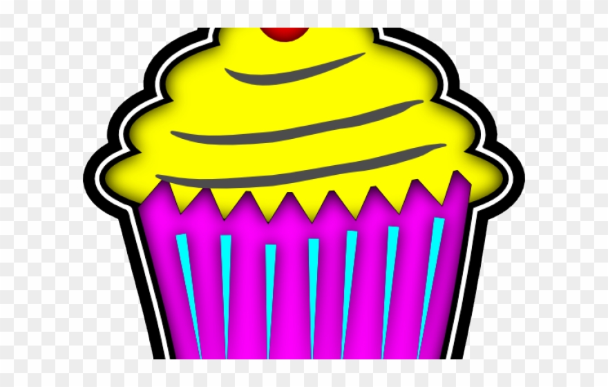 Candy Clipart Cupcake - Clip Art - Png Download