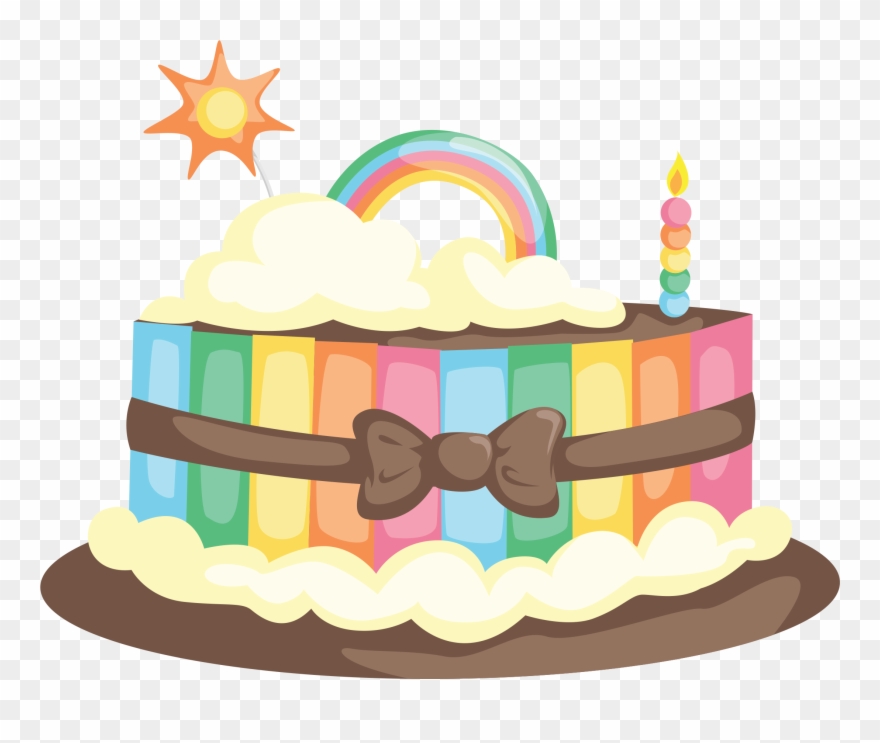 Bolo 06 By Convitex - Birthday Cake Vector Png Clipart
