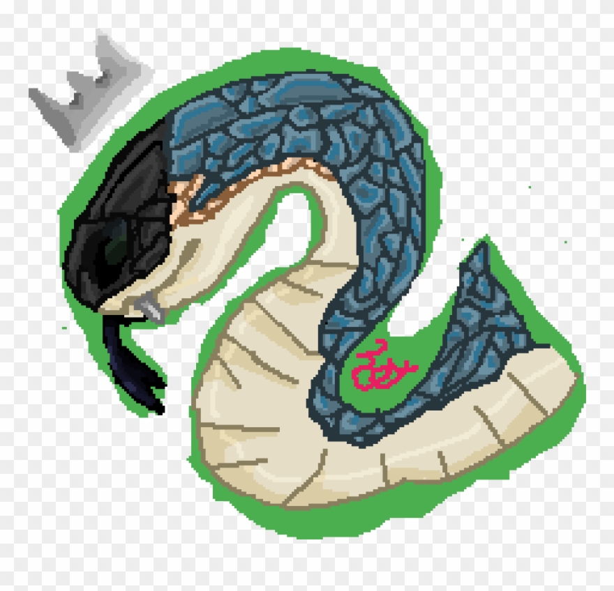 Blue Racer - Illustration Clipart