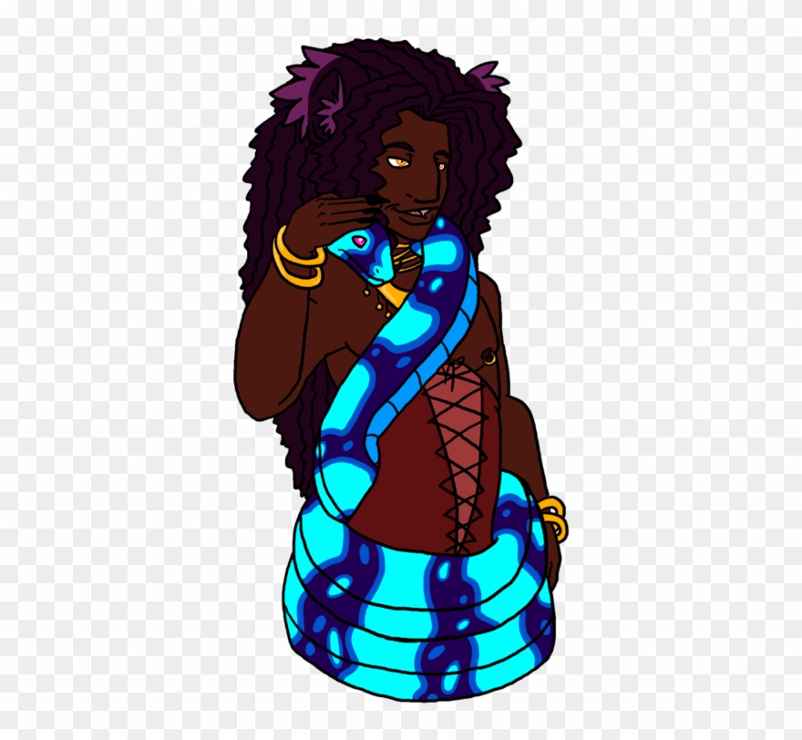 Snake Charmer - Cartoon Clipart