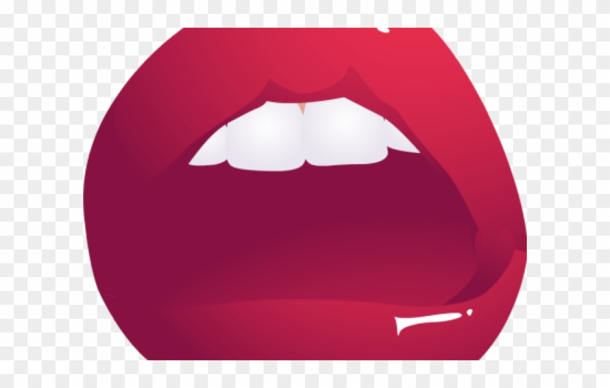 Lips Clipart Smoochy - Vector - Png Download