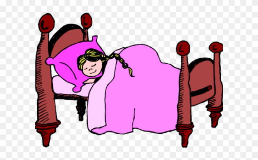Dreaming Clipart Bedroom Night - Clip Art Going To Bed - Png Download