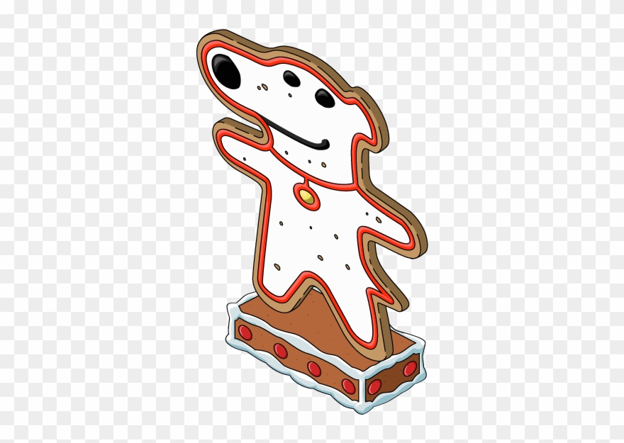 Christmas Cookie Brian - Illustration Clipart