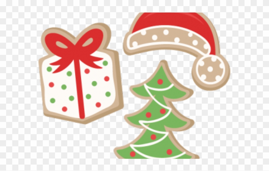 Cookie Clipart File - Christmas Tree - Png Download
