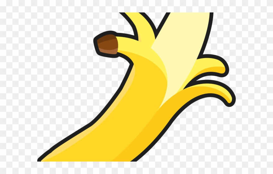 Sundae Clipart Simple - Banana Peel Clip Art - Png Download