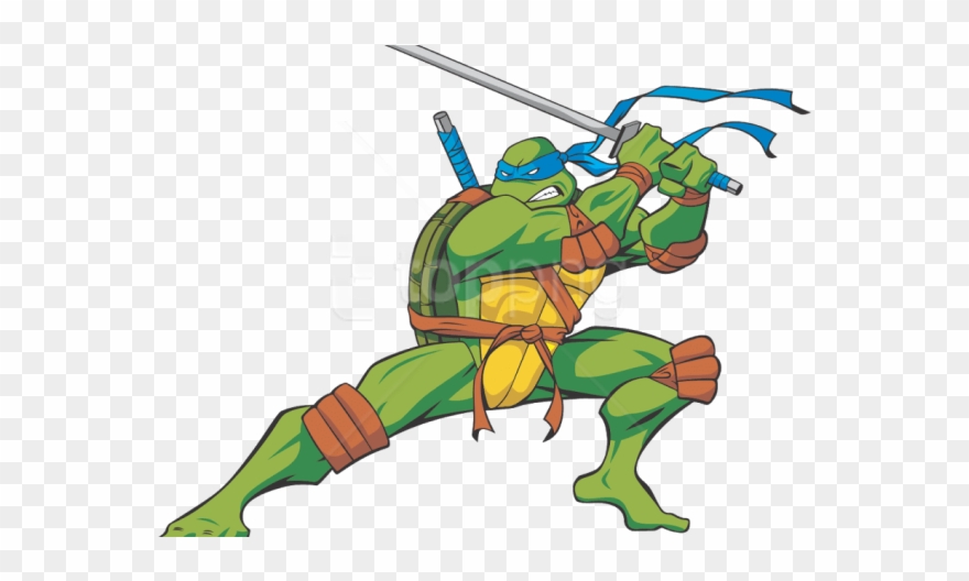 Free Png Download Ninja Tutle Leonardo Clipart Png - Ninja Turtles Vector Png Transparent Png