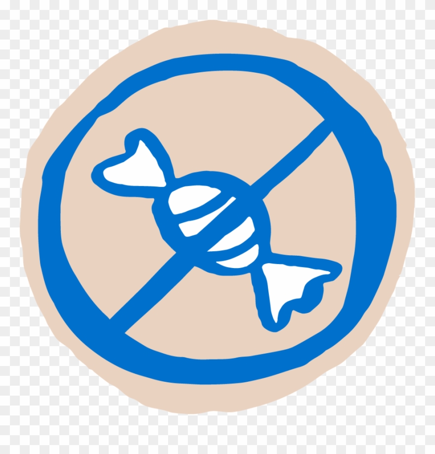 Without Added Sugar - Emblem Clipart