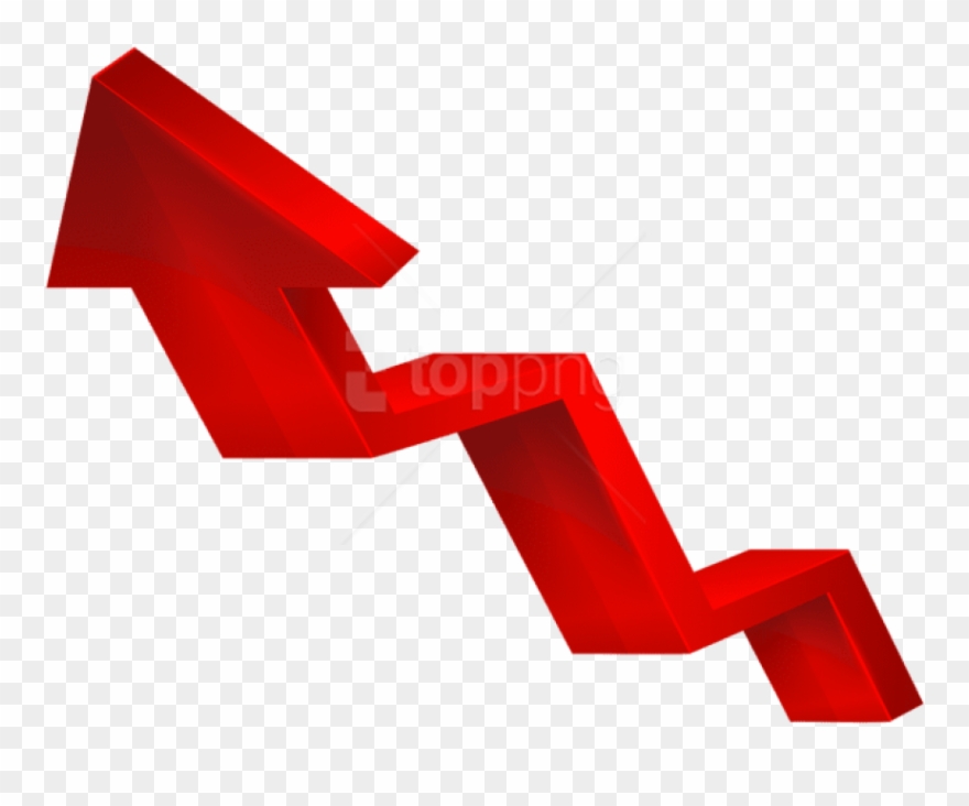 Free Png Download Increase Arrow Red Transparent Clipart - Increase Arrow Png
