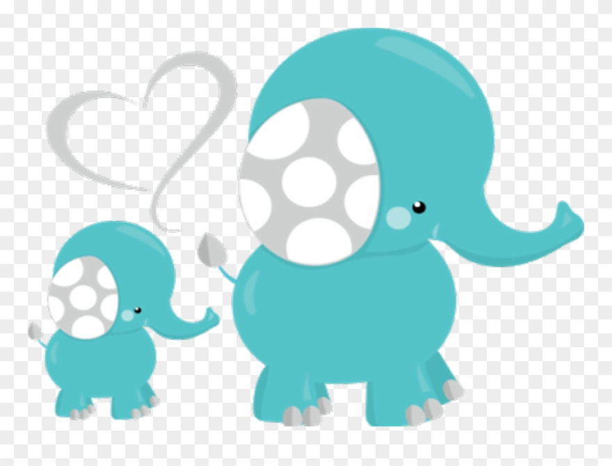 #baby #elephant #bebe #elefante - Baby Elephant Baby Shower Png Clipart