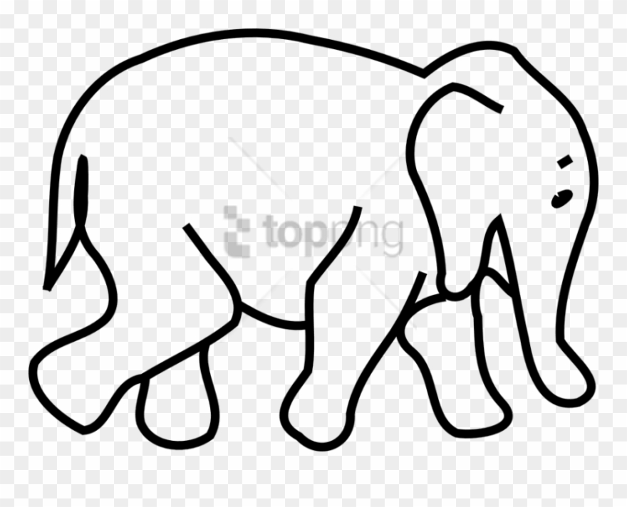 Free Png Levels Of Organization Elephant Png Image - Clip Art Black And White Elephant Transparent Png