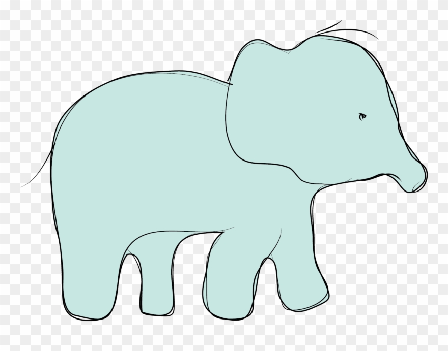 Indian Elephant Clipart