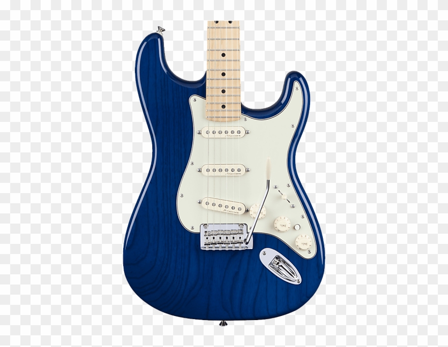Sapphire Blue Transparent Stratocaster - Fender Usa Pro Hss Strat Clipart