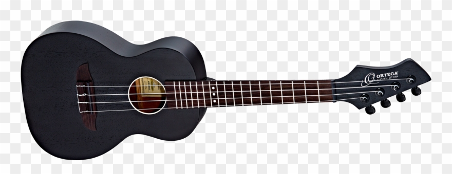 Dean Exhibition Acoustic Electric Guitar Black Satin Clipart