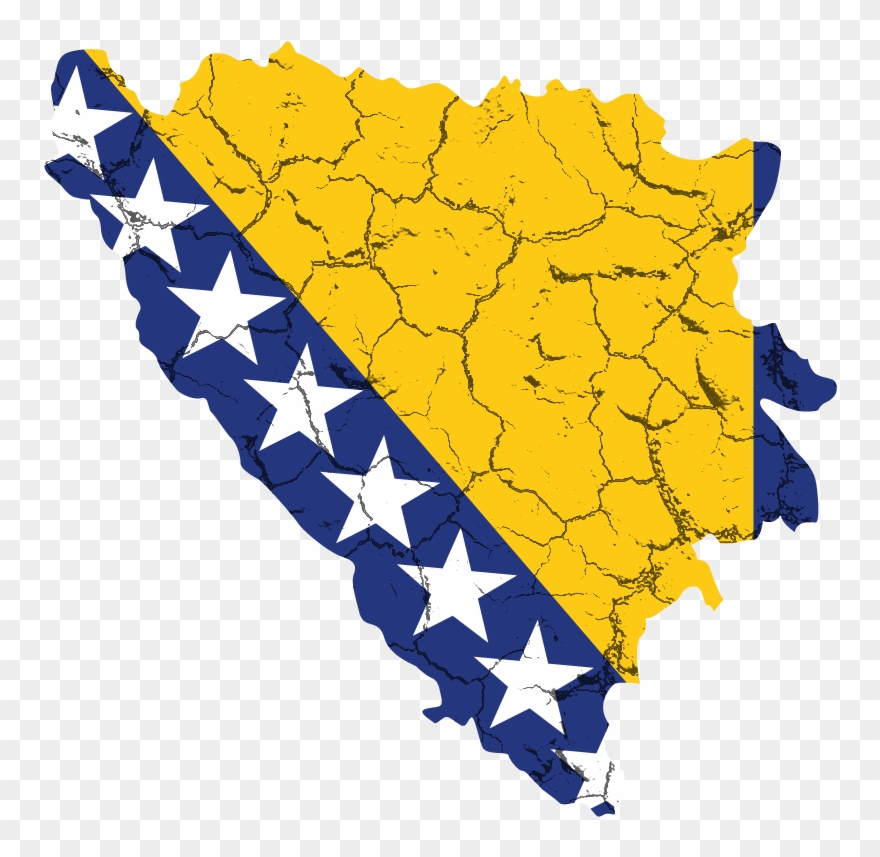 Bosnia Flag 2 3 Clipart