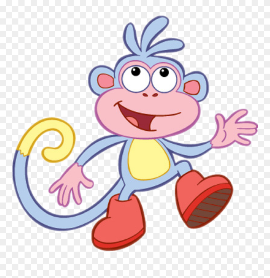 Boots The Monkey - Boots Dora The Explorer Clipart
