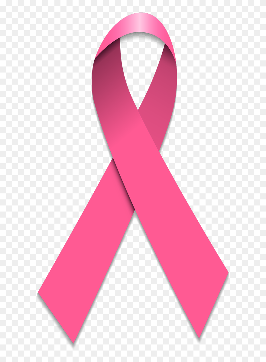 Png Breast Cancer Ribbon - Pink Ribbon Breast Cancer Png Clipart