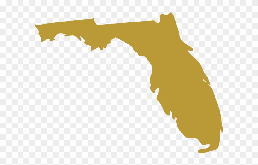 Ucf - Florida Topographic Map Clipart