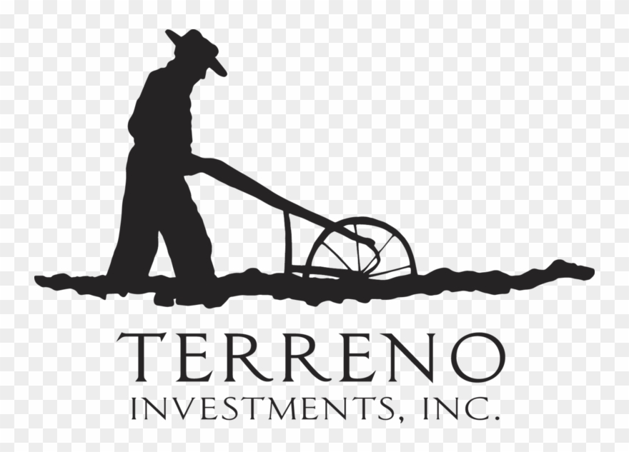 Plow Farmer Silhouette Png - Farmer Logo Black And White Clipart