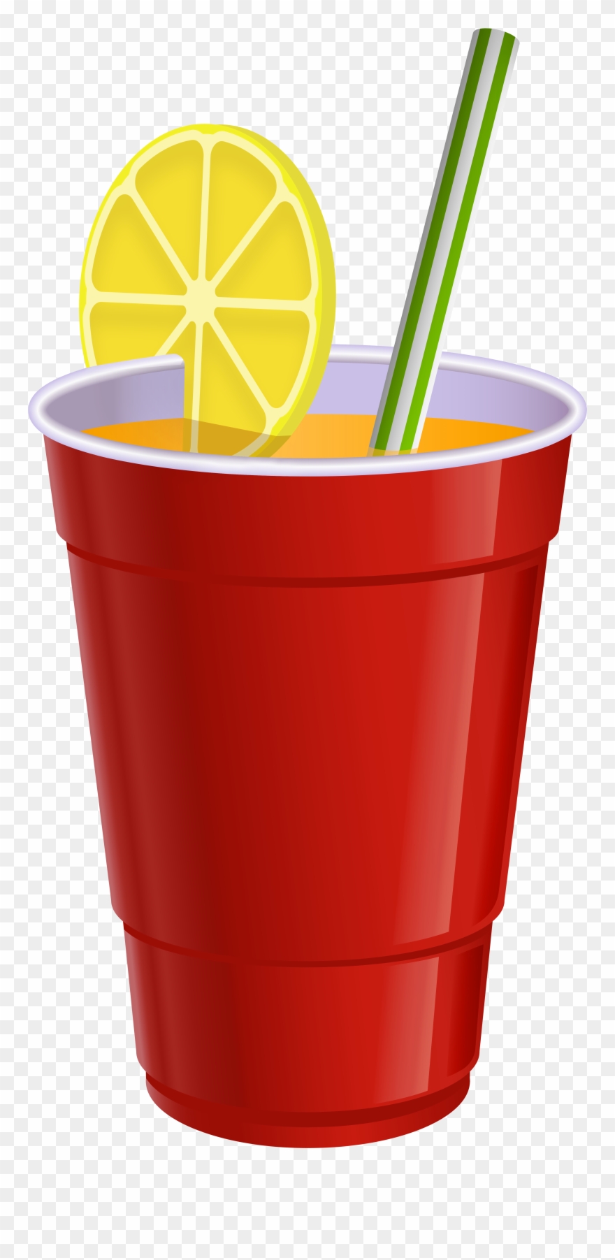 Drink In Plastic Cup Transparent Image Clipart