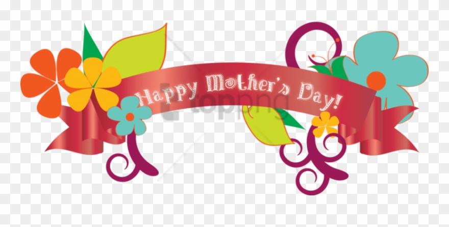 Free Png Happy Mothers Day Banner2 By Brianna - Mother's Day Clipart