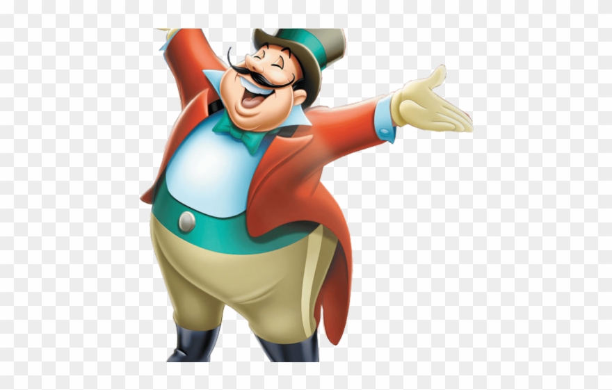 Circus Clipart Audience - Dumbo Ringmaster Png Transparent Png