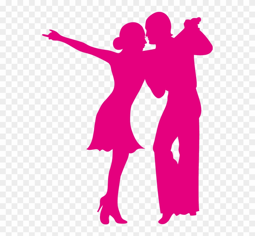 Dance Is A Great Way To Exercise And Have Fun, Across - Silhouette Clipart