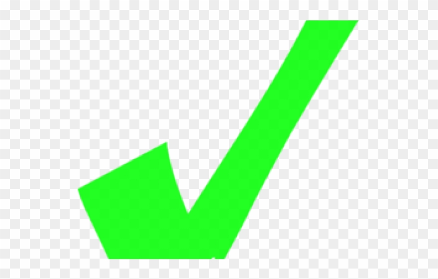 Green Tick Clipart Tik - Png Download