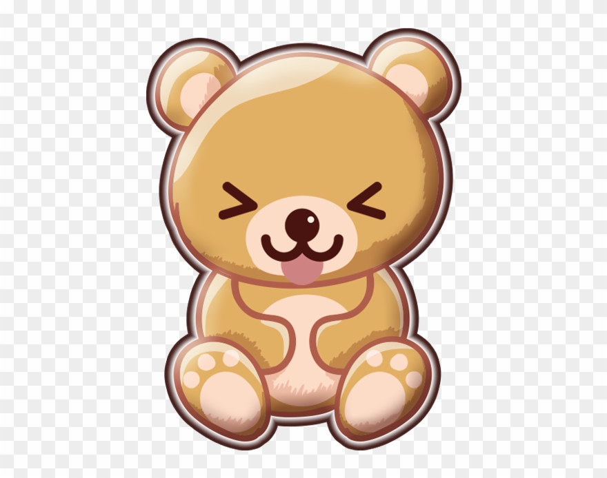 Gummy Bear Stickers Messages Sticker-2 - Teddy Bear Clipart