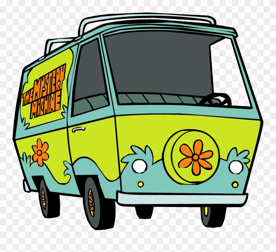 Clip Art Freeuse Library Dessin Anim Maquettes Pinterest - Scooby Doo Mystery Machine - Png Download