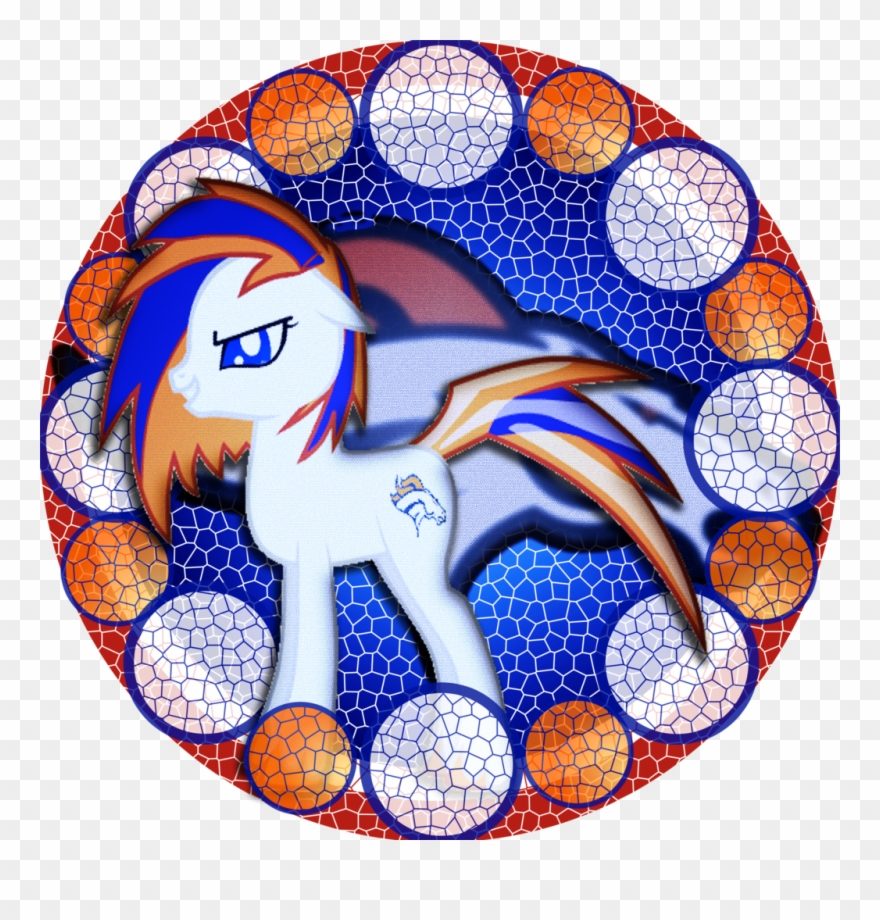 My Little Pony Omaha Denver Broncos Tattoo, Go Broncos, - Animal Figure Clipart
