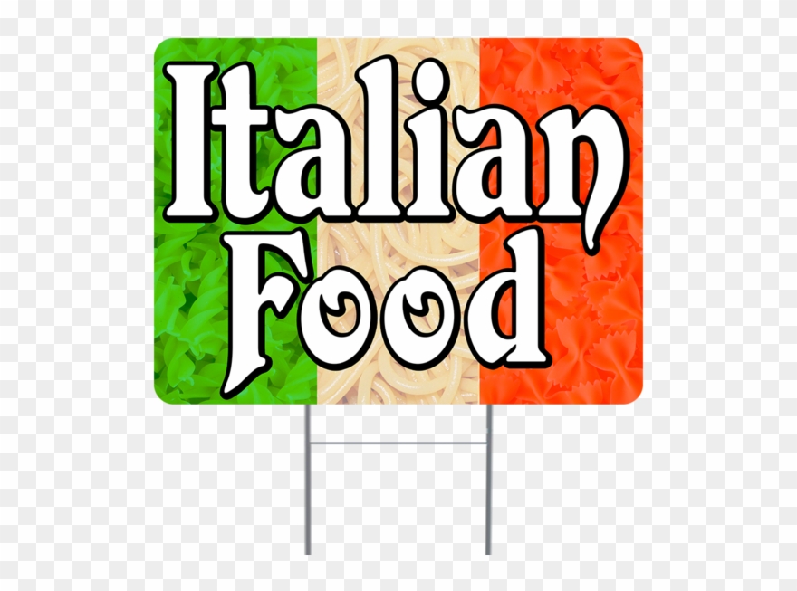 Italian Food - Graphic Design Clipart