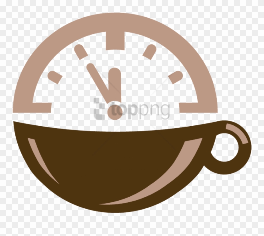 Free Png Download Coffee Clock Png Images Background - Food Clock Icon Png Clipart