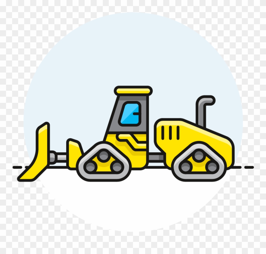44 Bulldozer Clipart