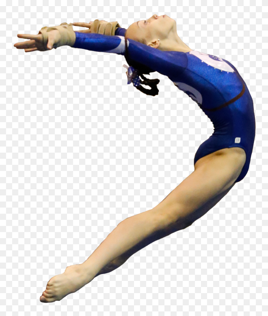 Download Free Png Gymnastics - Transparent Background Gymnast Png Clipart