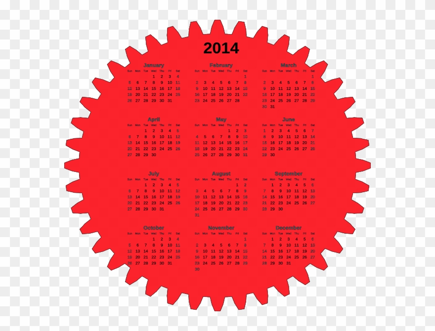 Cliparts And Clipart Calendar - 2012 - Png Download