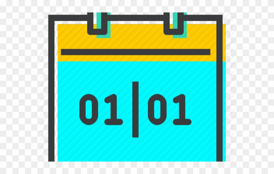 Calendar Icons January 24 - Graphic Design Clipart