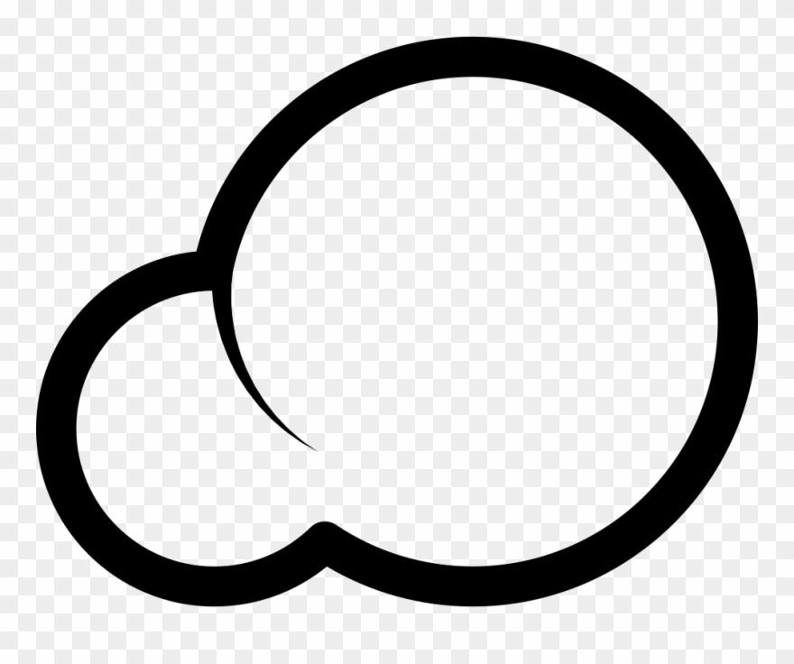 Cloud Shape Png - Circle Clipart