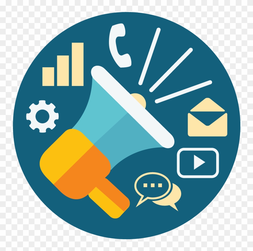 Icon - Web Marketing - Marketing Icon Png Clipart