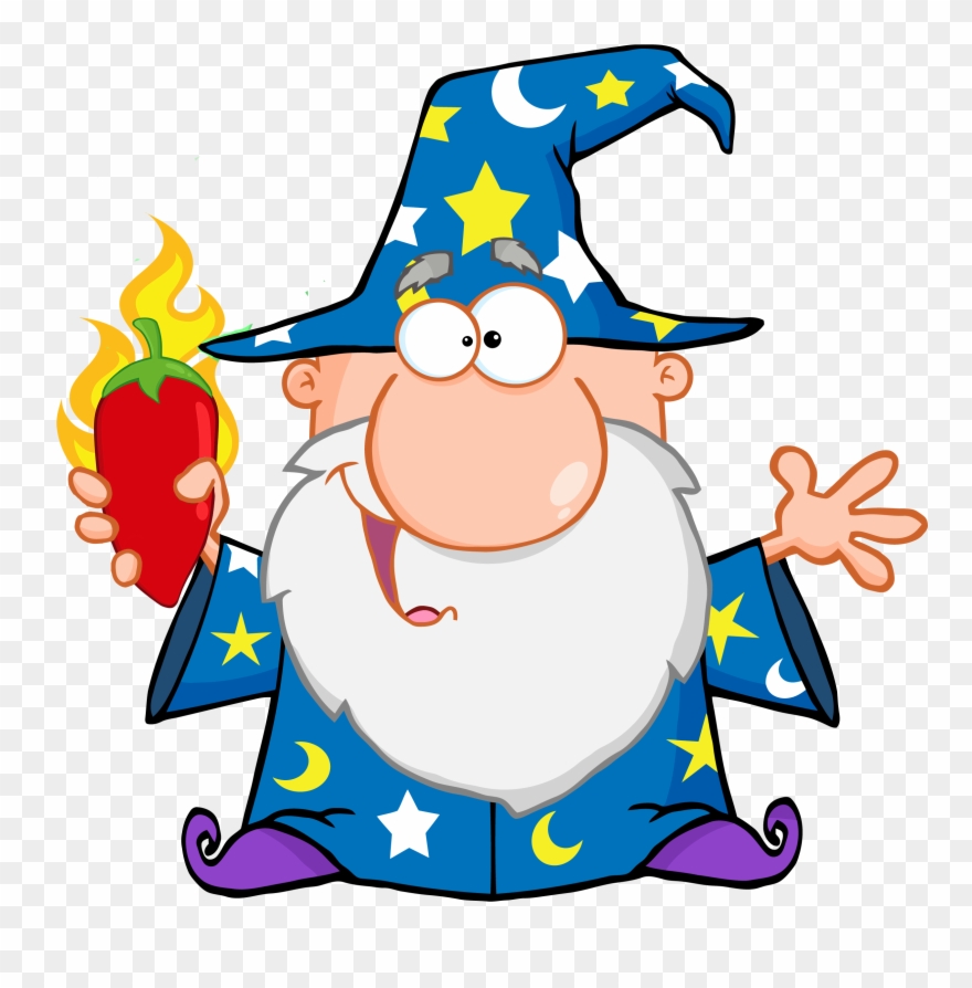 Wizard Clipart Wizzard - Angry Wizard - Png Download