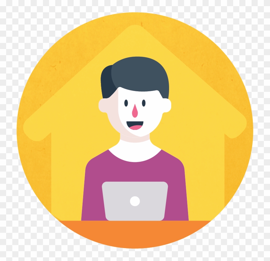 Work Remotely Clipart