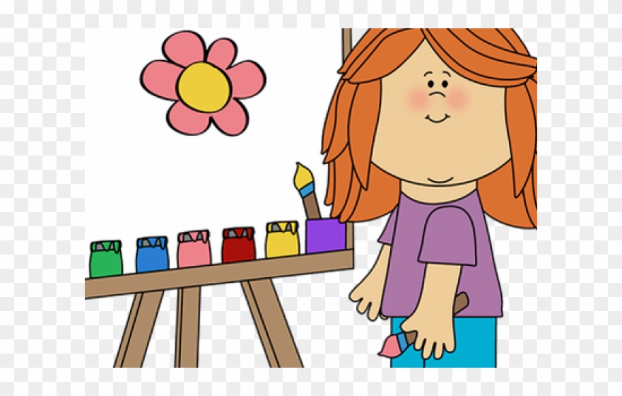 Vase Painting Clipart Paintclip - Art Lesson By Tomie Depaola Activities - Png Download