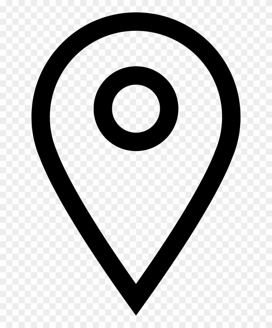 678 X 980 1 0 - Map Pin Icon Svg Clipart