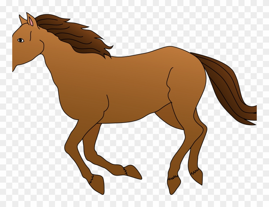 Download Horse Clip Art - Light Brown Horse Clipart - Png Download