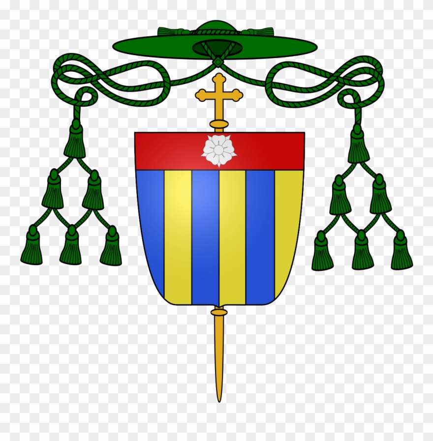 Blason Évêque Fr Robert Iii De Dangeul - Roman Catholic Archdiocese Of Lingayen-dagupan Clipart