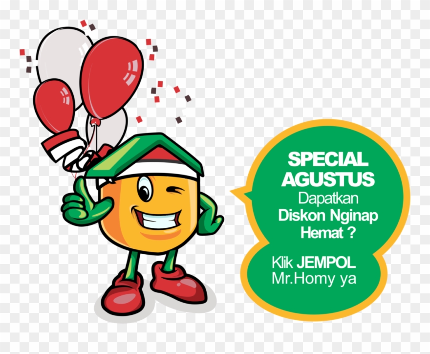 Promo Mr Homy Agustus - Cartoon Clipart