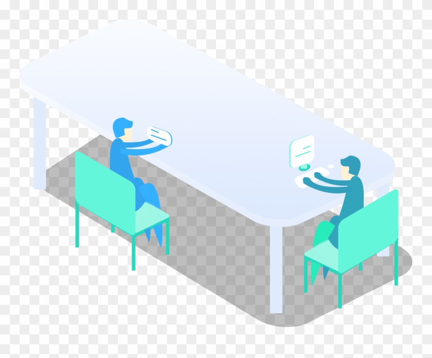 Office Cartoon Desk Man Png And Psd - Surfing Clipart