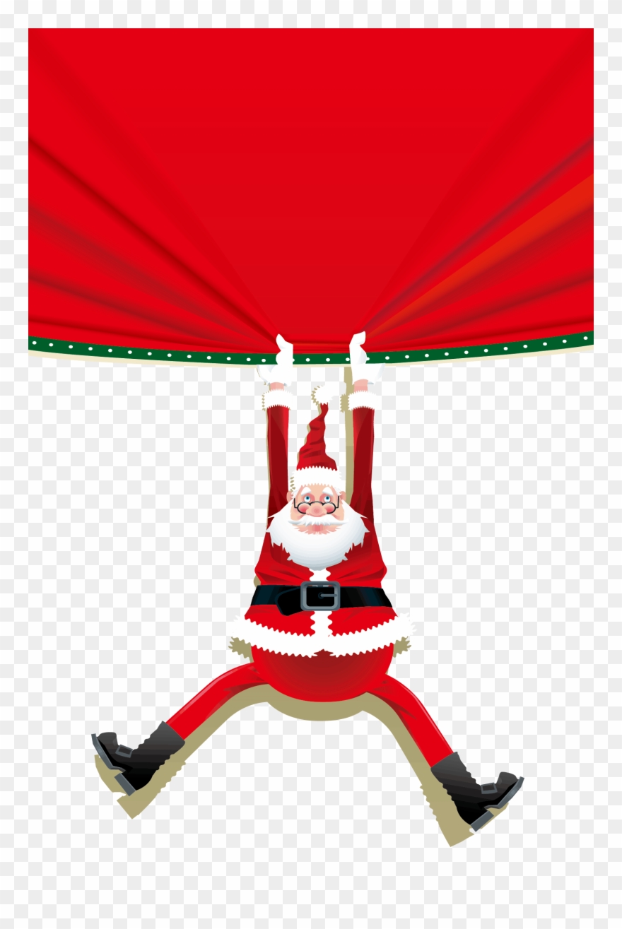 Santa's Coming To Hatfield Town - Santa Claus Clipart