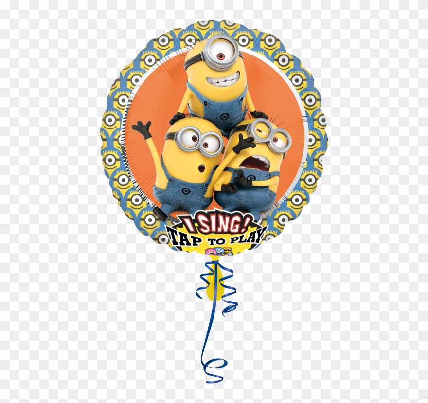 Singender Ballon Minions - Funny Minion Clipart