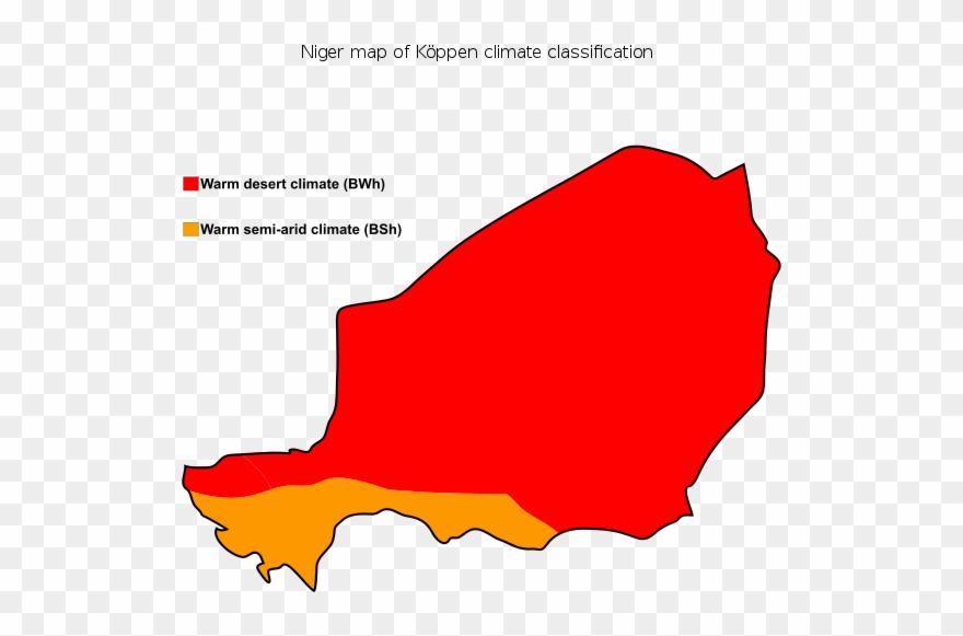 Die Klimazonen In Niger - Egypt Koppen Climate Classification Clipart