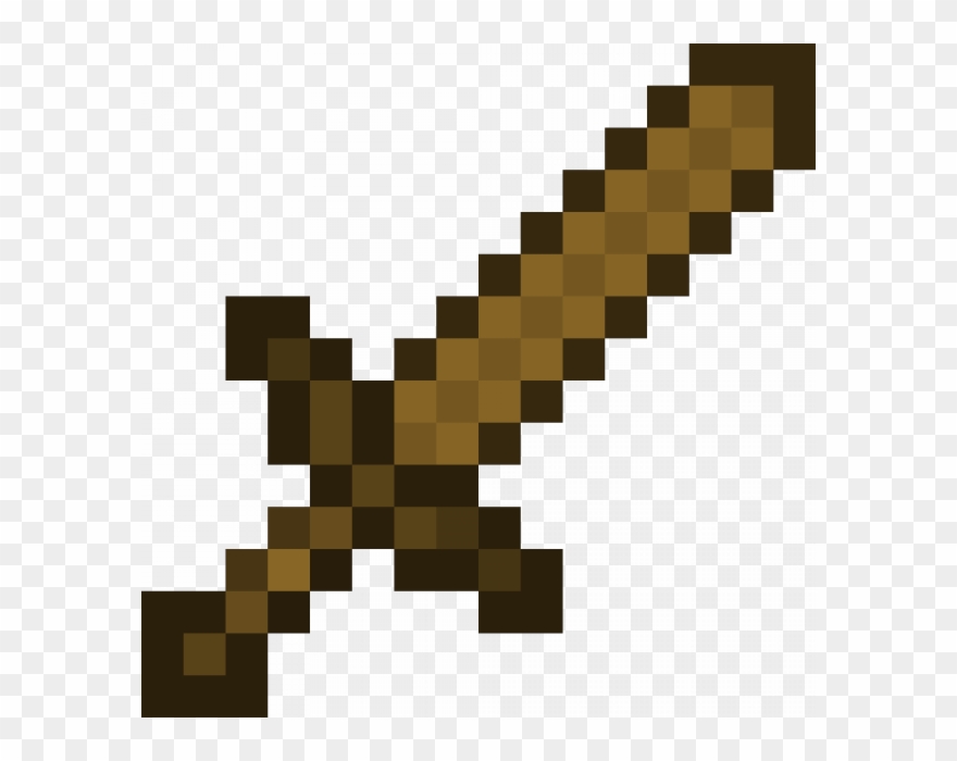 Download Wooden Sword Printable Minecraft Wooden Sword Papercraft